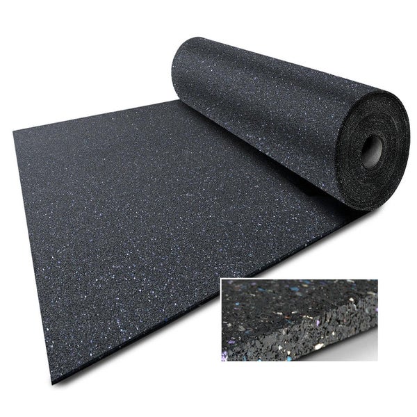 FLOORDIREKT stable mat made of rubber granulate - for stable floors - versatile use - 1.97 cm thick - 125 x 500 cm