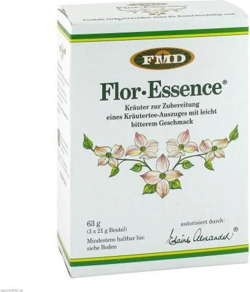 Quintessence Naturprodukte Flor Essence herbs for preparing an herbal tea extract, 63 g tea 63g