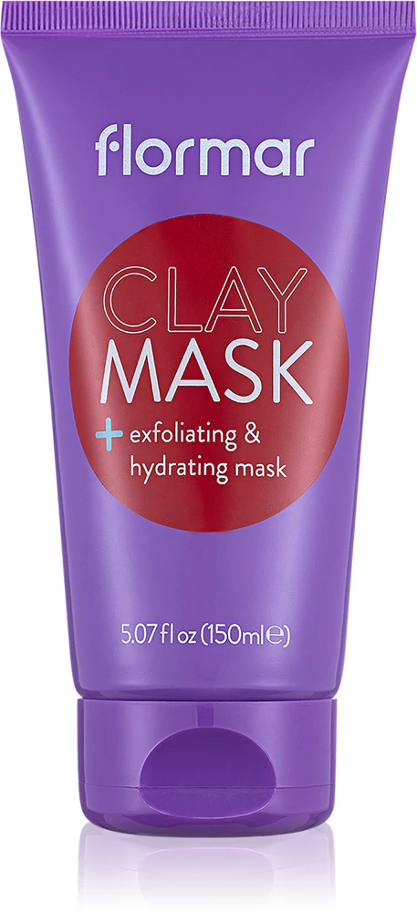 flormar Clay Mask purifying exfoliating facial mask with clay