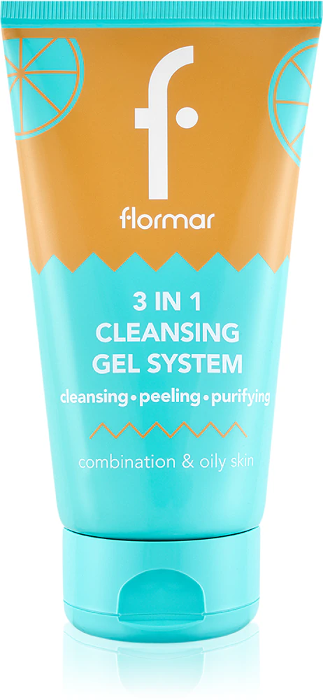 flormar Combination & Oily Skin 3in1 Cleansing Gel Cleansing gel 3 in 1 for oily and combination skin