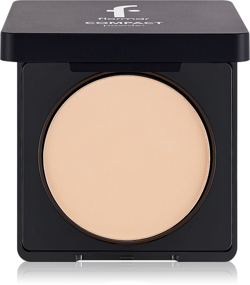 flormar Compact Powder Compact powder with a matt effect Farbton 092 Medium Soft Peach 11 g