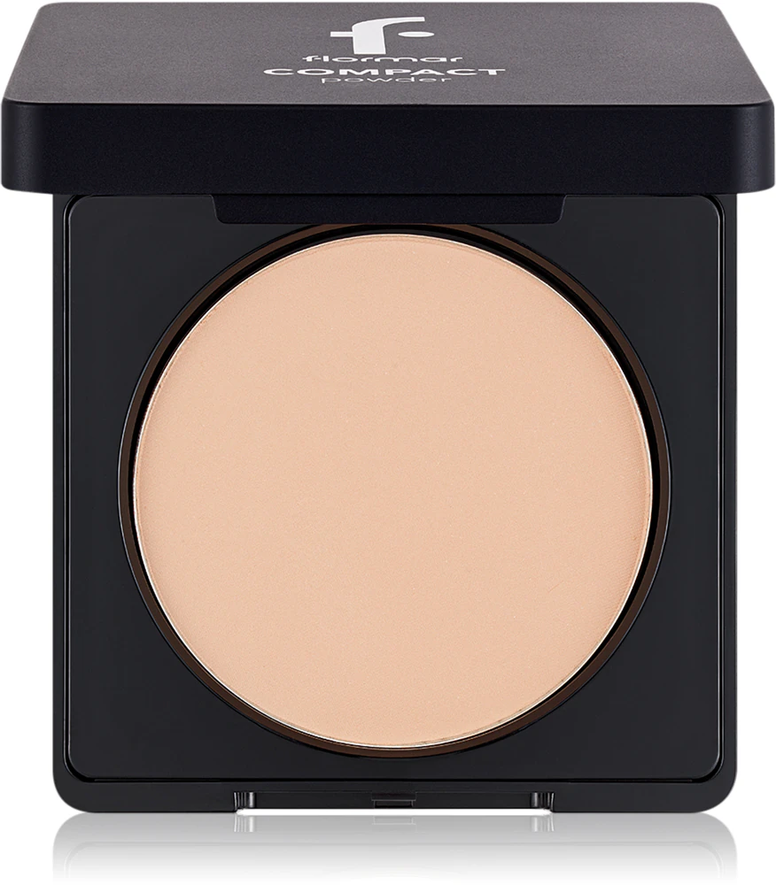 flormar Compact Powder Compact powder with a matt effect Farbton 093 Natural Coral Beige 11 g