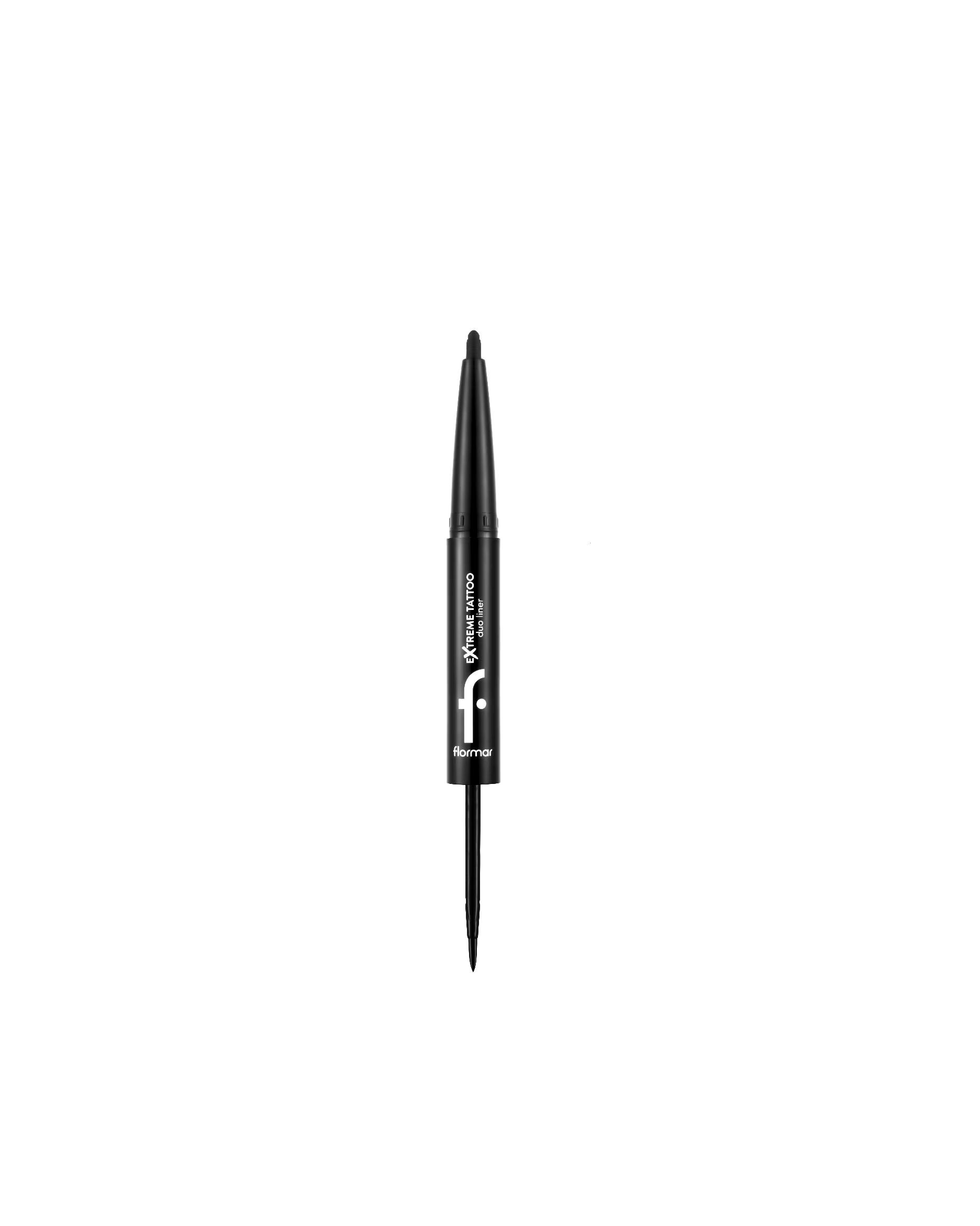 Flormar Eyeliner Extreme Tattoo Duo Liner 1 - BLACK