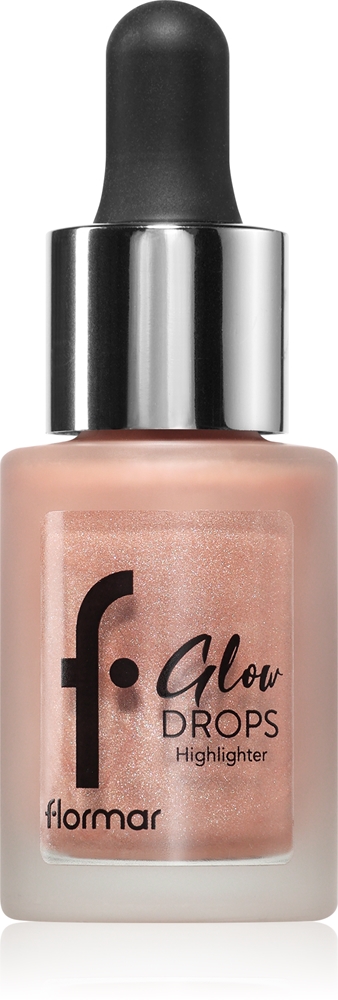 flormar Glow Drops Lip Tattoo liquid brightener Farbton 002 Sun Glow 14 ml