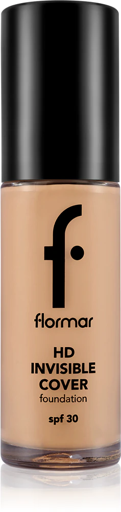 flormar HD Invisible Cover Foundation Light make-up with brightening effect SPF 30 Farbton 090 Golden Natural 30 ml