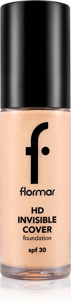 flormar HD Invisible Cover Foundation Light make-up with brightening effect SPF 30