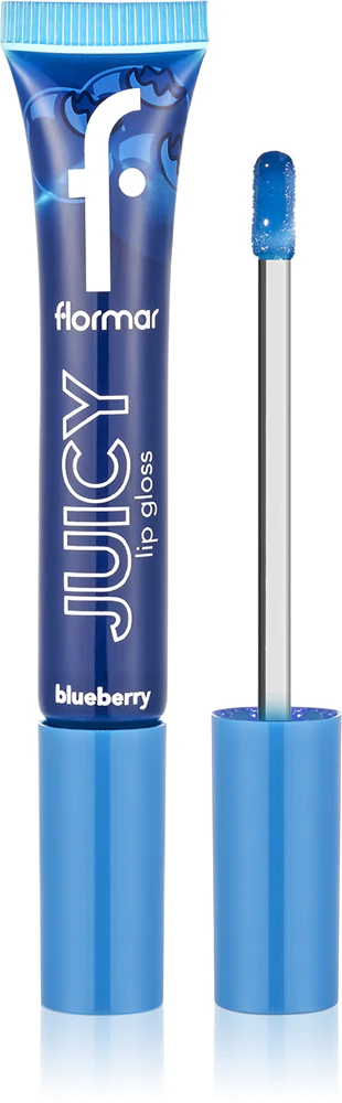 flormar Juicy Lip Gloss Hydrating lip gloss Farbton 004 Blueberry 10 ml