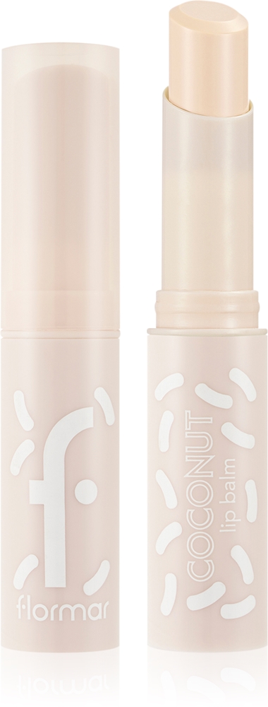 flormar Lip Balm Lip balm with flavor Farbton 004 Coconut 3 g