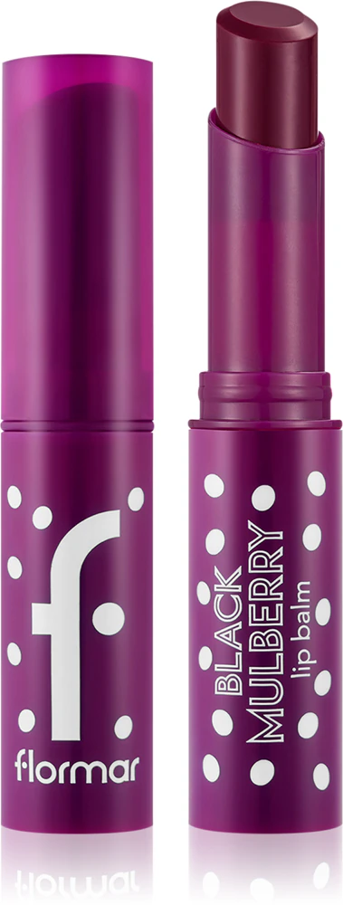 flormar Lip Balm Lip balm with flavor Farbton 002 Black Mulberry 3 g