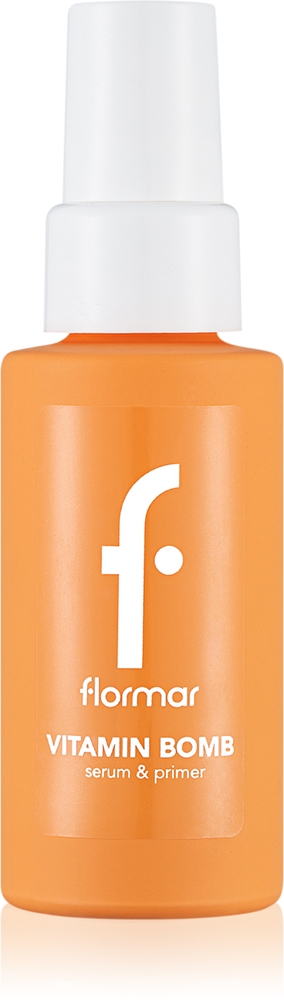 flormar Vitamin Bomb Serum & Primer brightening serum with vitamins B, C, E