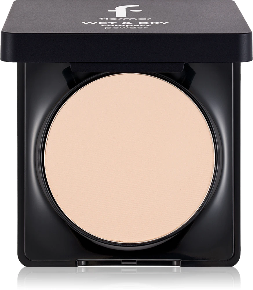 flormar Wet & Dry Compact Powder Unifying compact powder Farbton 005 Medium Caramel 10 g