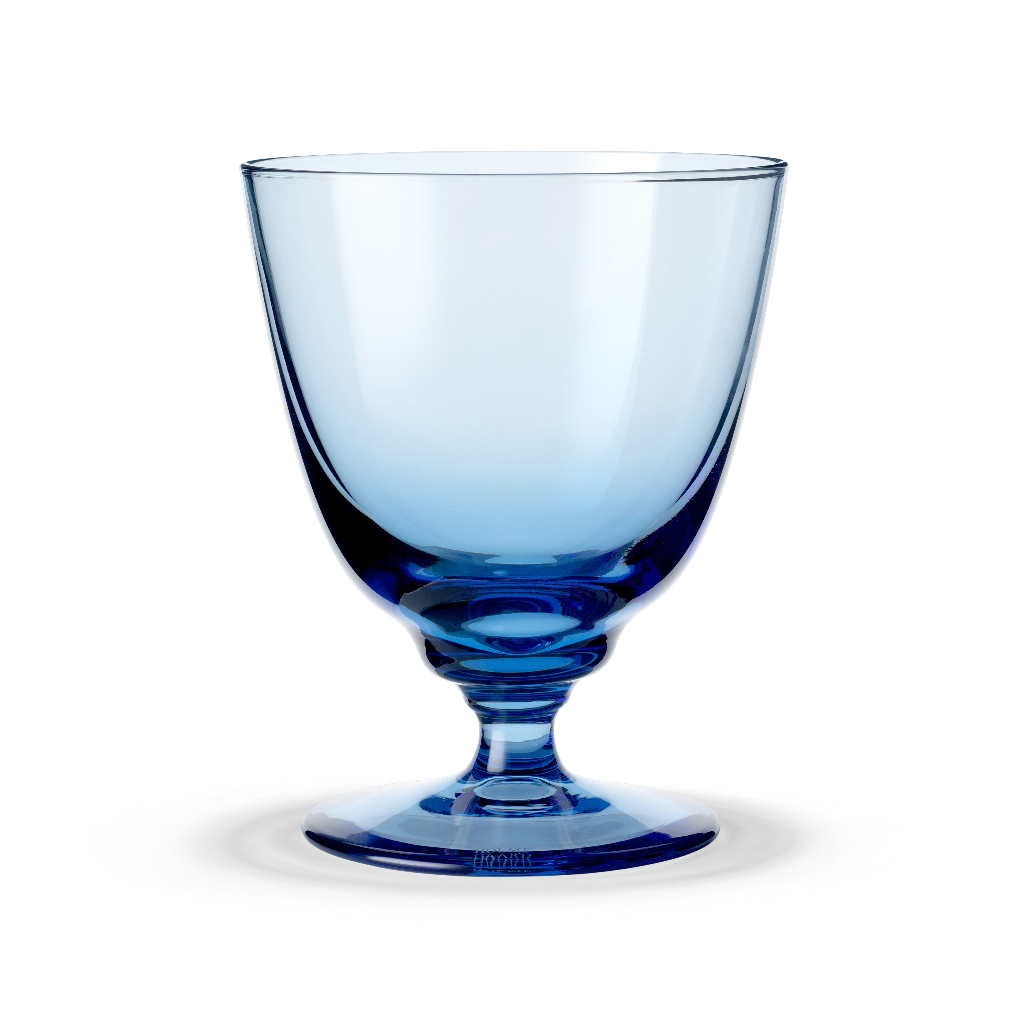 Holmegaard Flow glass on foot 35cl