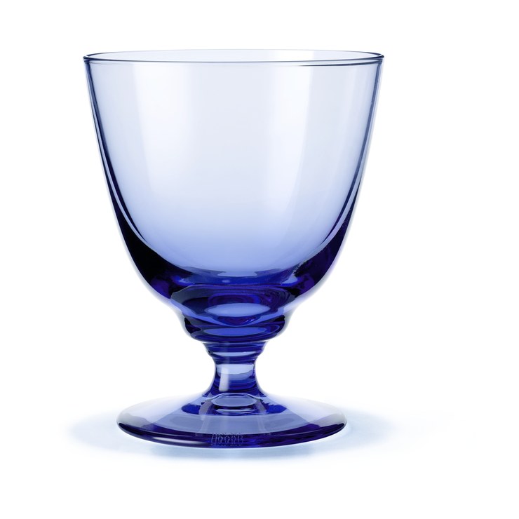 Holmegaard Flow glass on foot 35cl