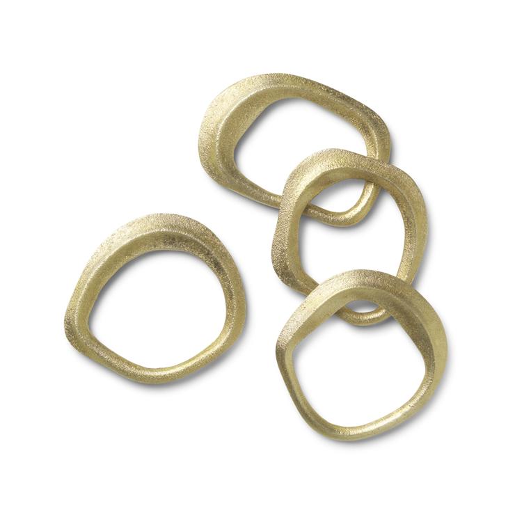 Ferm Living Flow Napkin Ring 4-Pack