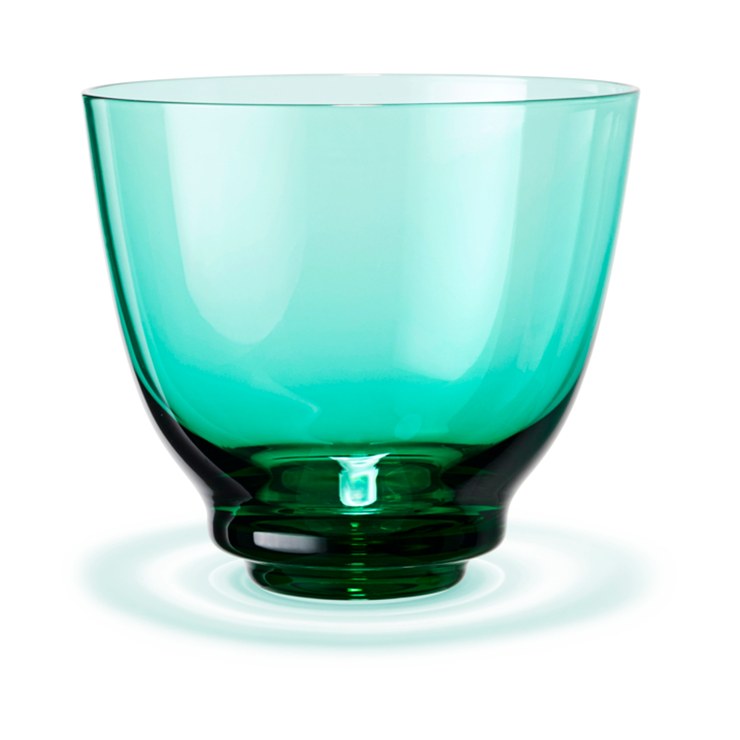 Holmegaard Flow water glass 35cl