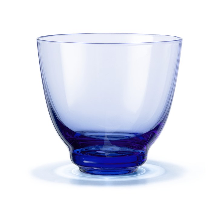 Holmegaard Flow water glass 35cl