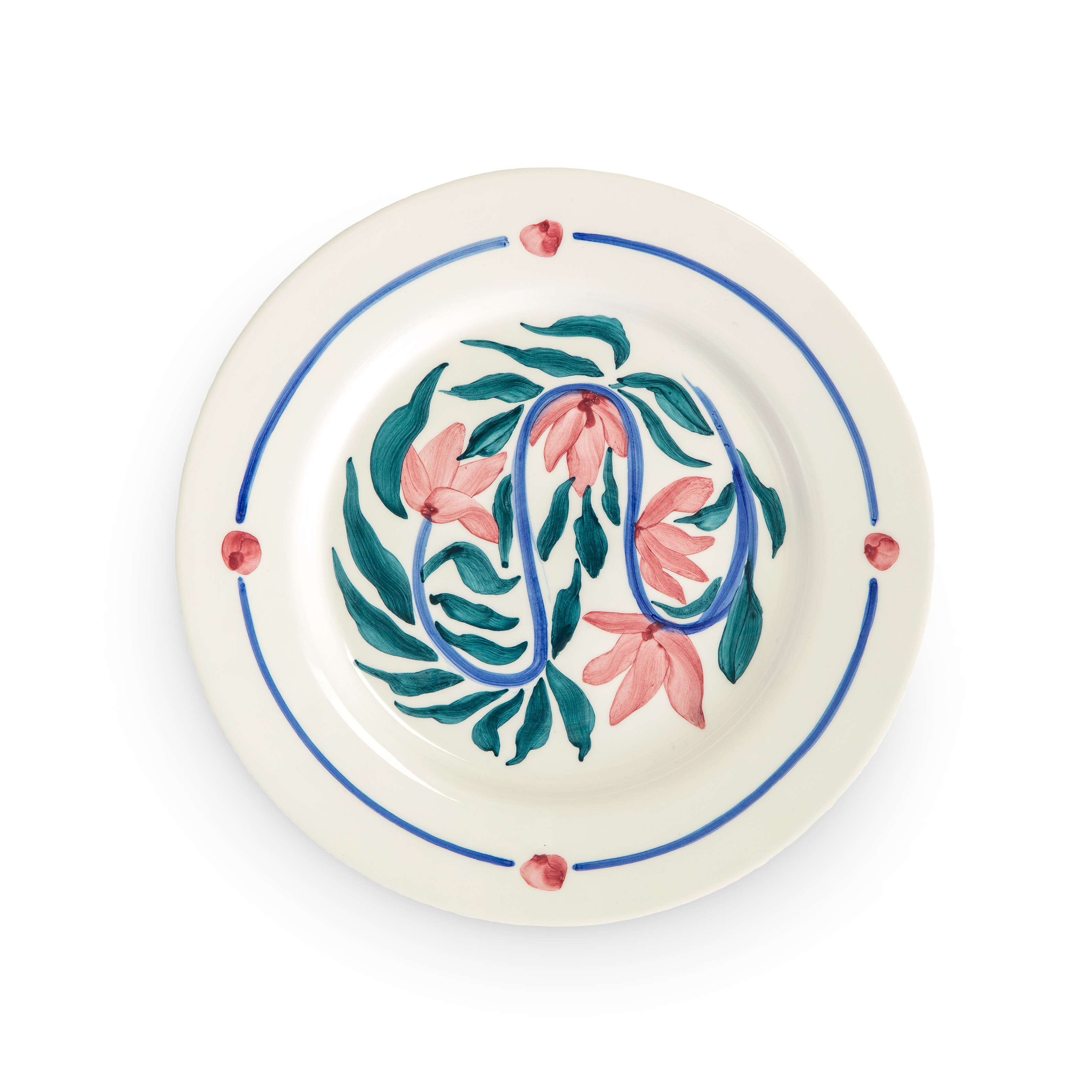 Flowers Water Lilies Dinner Plate Ø28 cm