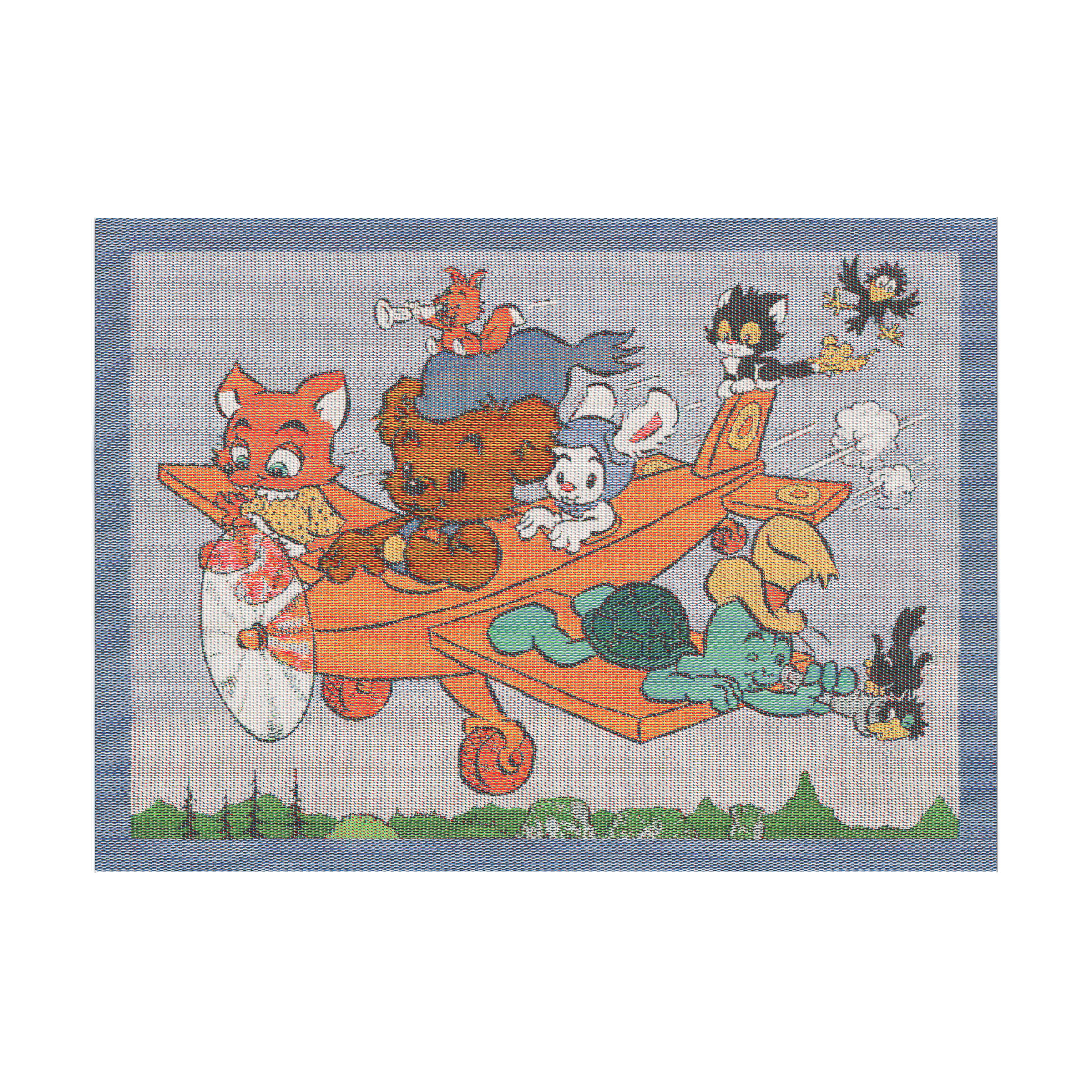 ekelund-linnevaveri Air travel placemat 35x48 cm