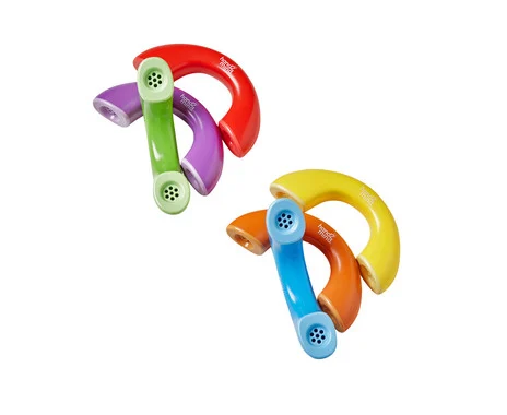 Whisper-quiet phones, set of 6