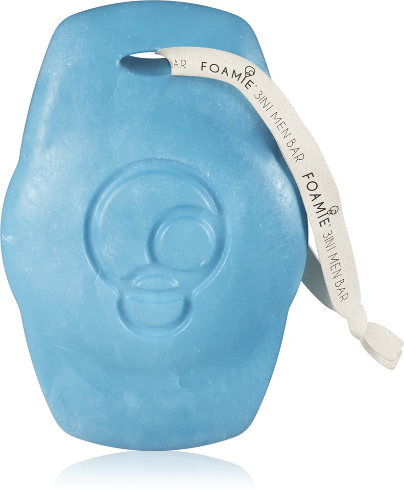 Foamie Seas The Day 3in1 Shower Body Bar For Men Cleanser for men