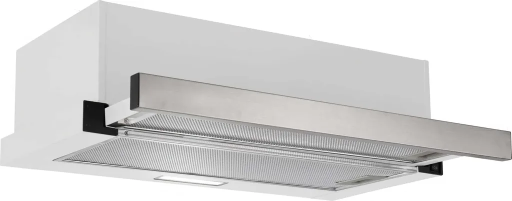 Focus Treviso 50 stainless steel flat screen extractor hood, 50 cm extendable, integrated extractor hood