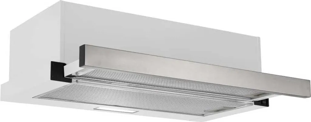 Focus Treviso 60 stainless steel flat screen extractor hood, 60 cm extendable, integrated extractor hood