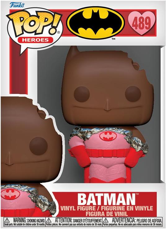Funko POP! Heroes: DC - Batman - (Val Choc) - DC Comics - Vinyl Collectible Figure - Gift Idea - Official Merchandise - Toys for Children and Adults - Comic Books Fans - Model Figure for Collectors