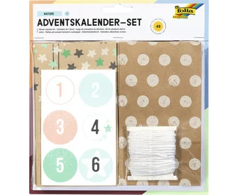 folia Advent calendar set “Nature”