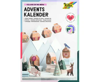 folia Advent calendar “Village in the Snow”