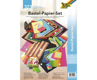 folia craft paper set, 323 pieces