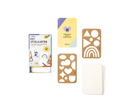 folia blank playing cards, 36 pieces 120g