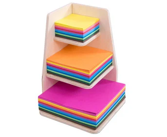 folia origami paper, 70 g/m², 1500 sheets, in storage stand