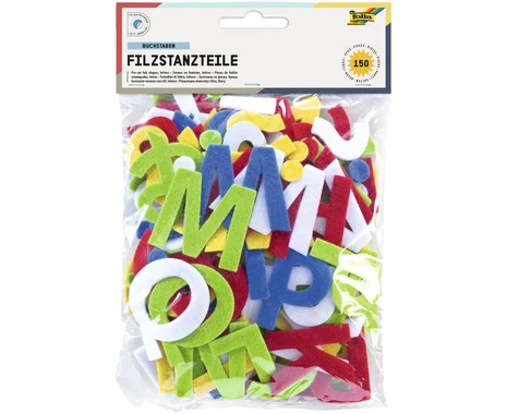 folia felt letters, self-adhesive