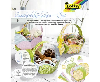 folia Easter gift basket set, 9 pieces