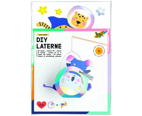 folia Lantern Craft Kit “Space Animals”