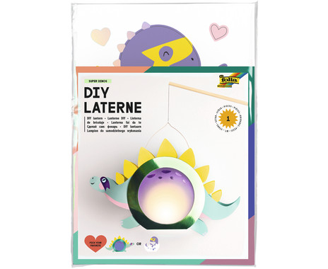 folia Lantern Craft Kit “Superhero Dinosaurs”