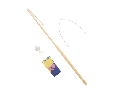 folia lantern stick with LED light