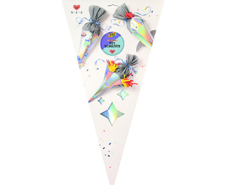 folia school cone craft kit “Space School”