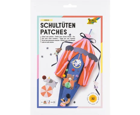 folia school cone patches “Circus” 20g