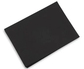 folia construction paper, 130 g/m², 50 x 70 cm, 100 sheets, black