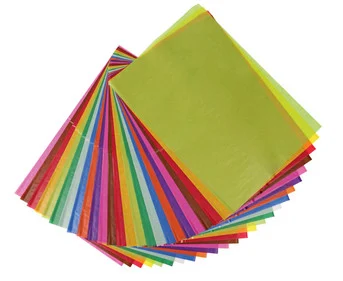 folia tracing paper, 42 g/m², 70 x 100 cm, 25 sheets, 10 colors