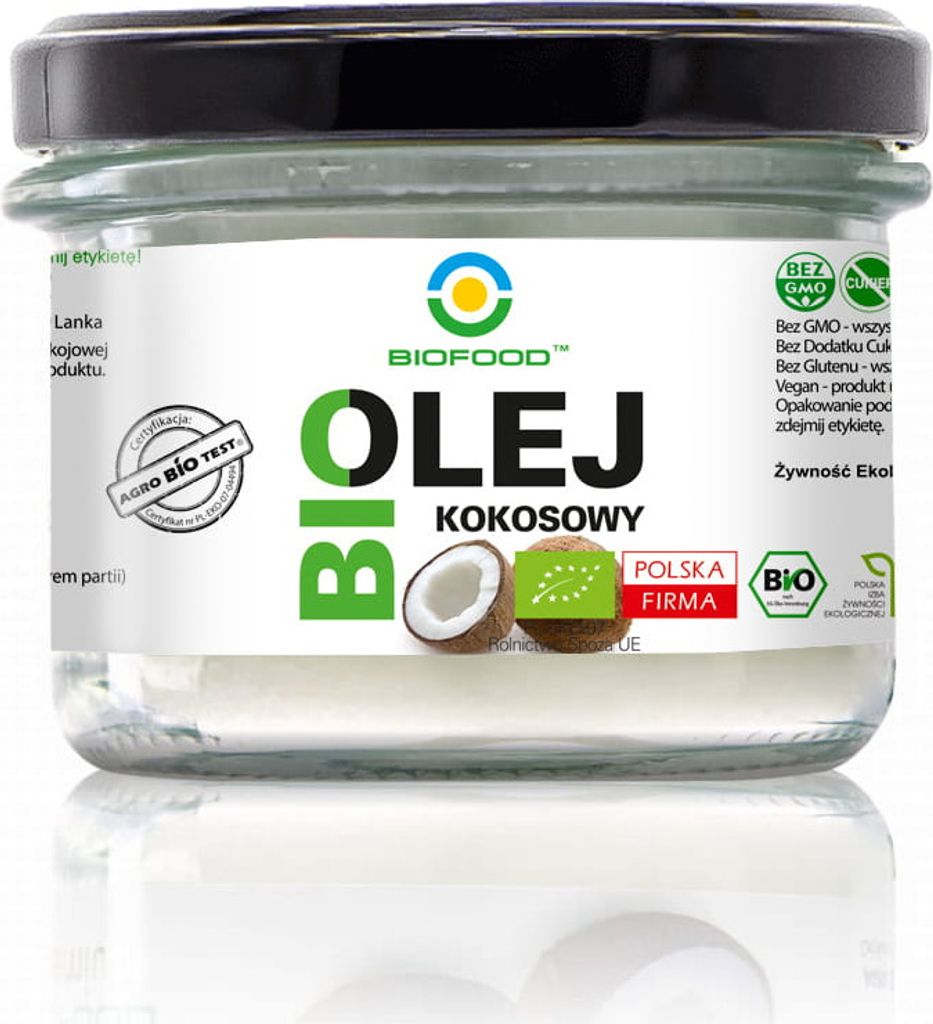 Biogo FOOD Odorless Coconut Oil 180 ml