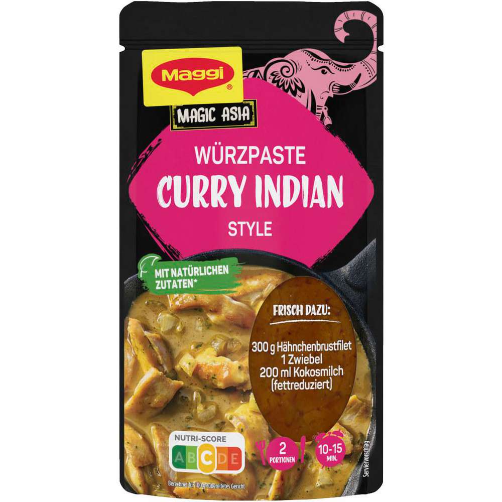 Maggi Food Travel Seasoning Paste, Curry Indian Style