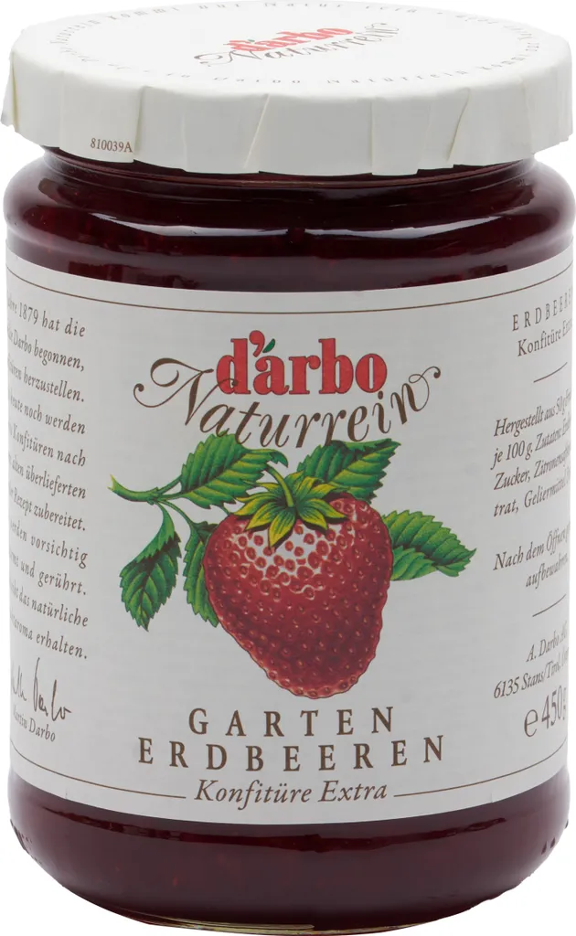 Food-United Extra Garden Strawberry Jam 450g from DARBO. Naturally fruity strawberry jam, perfect for bread and rolls, breakfast, strawberry cake, quark, porridge, puddings, ice creams, fillings, pastries.