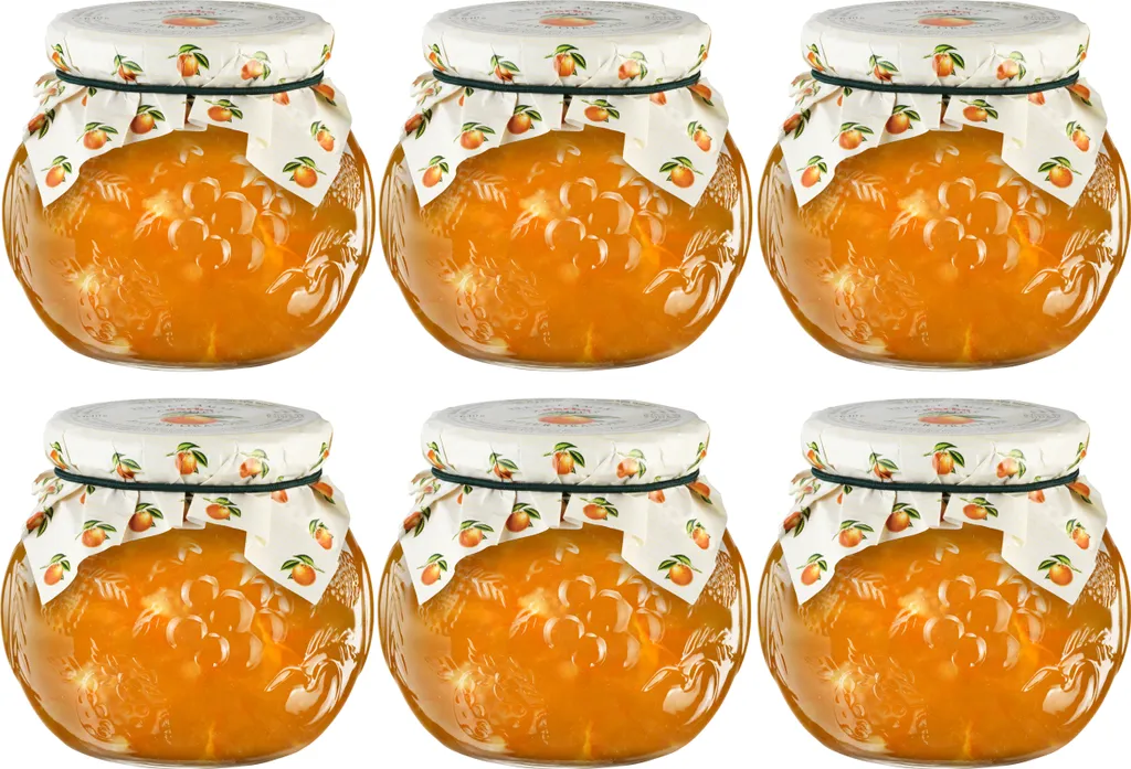 Food-United SEVILLE BITTER ORANGE MARMALADE 6x 640g decorative jar from DARBO