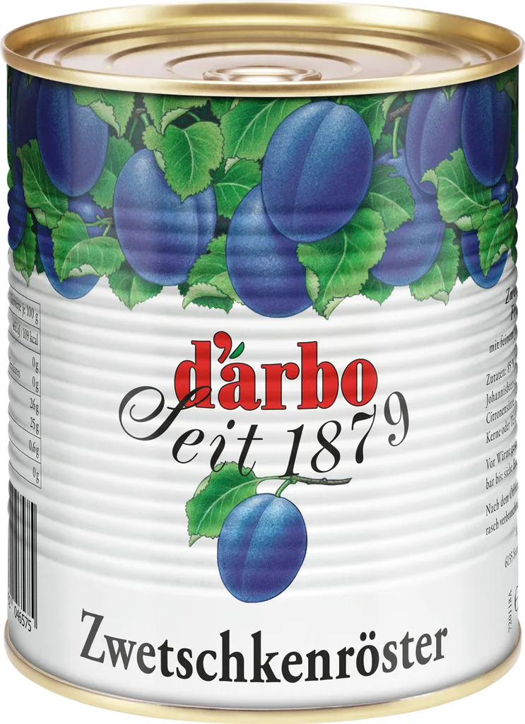 Food-United Plum Roaster 880g Fruit Dessert Original from DARBO