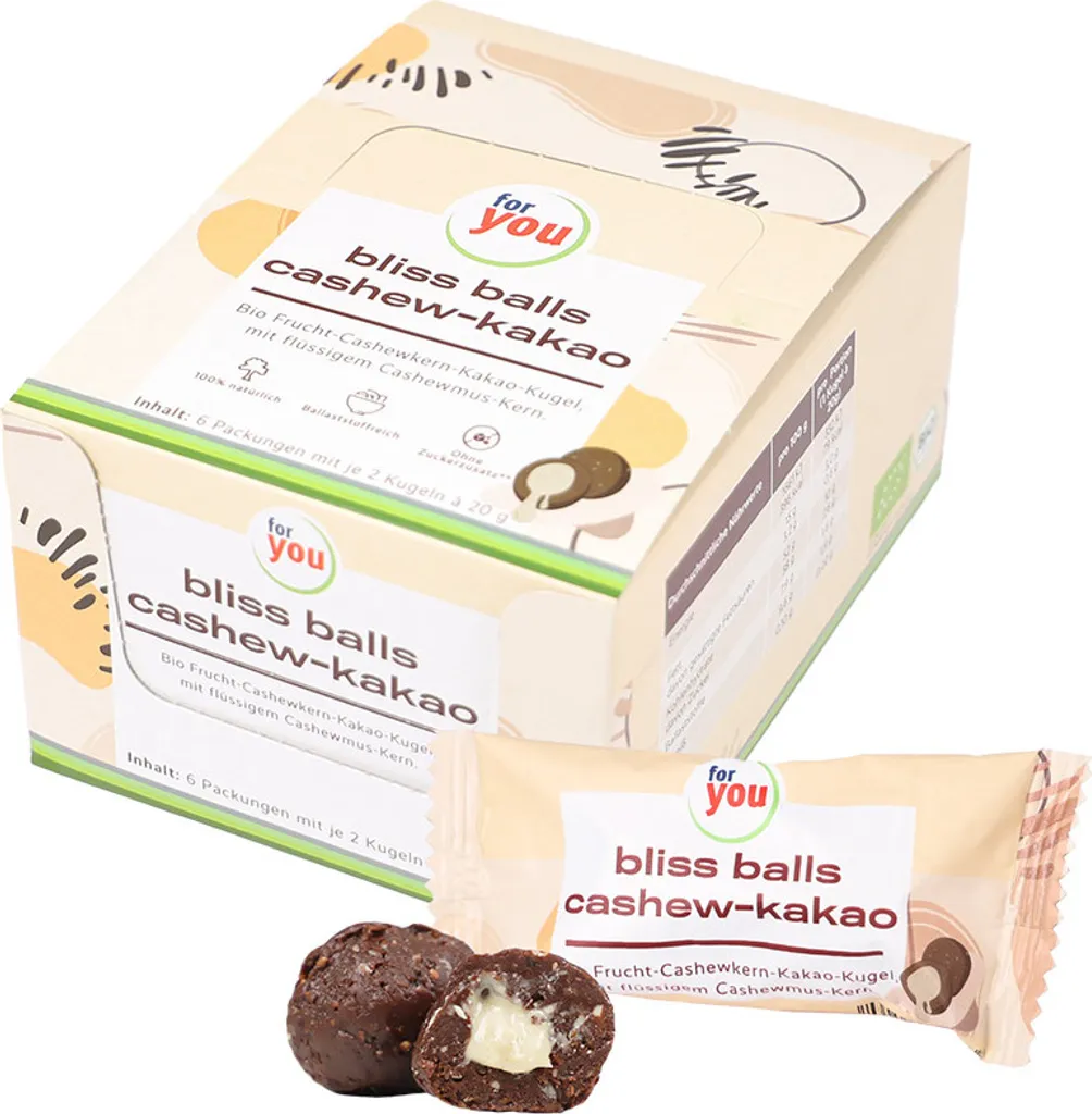 For You eHealth GmbH for you bliss balls cashew cocoa