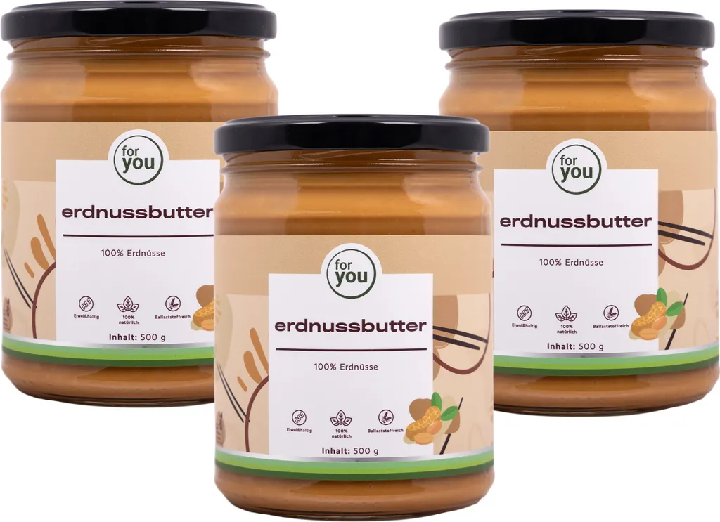 For You eHealth GmbH for you Peanut butter three pack
