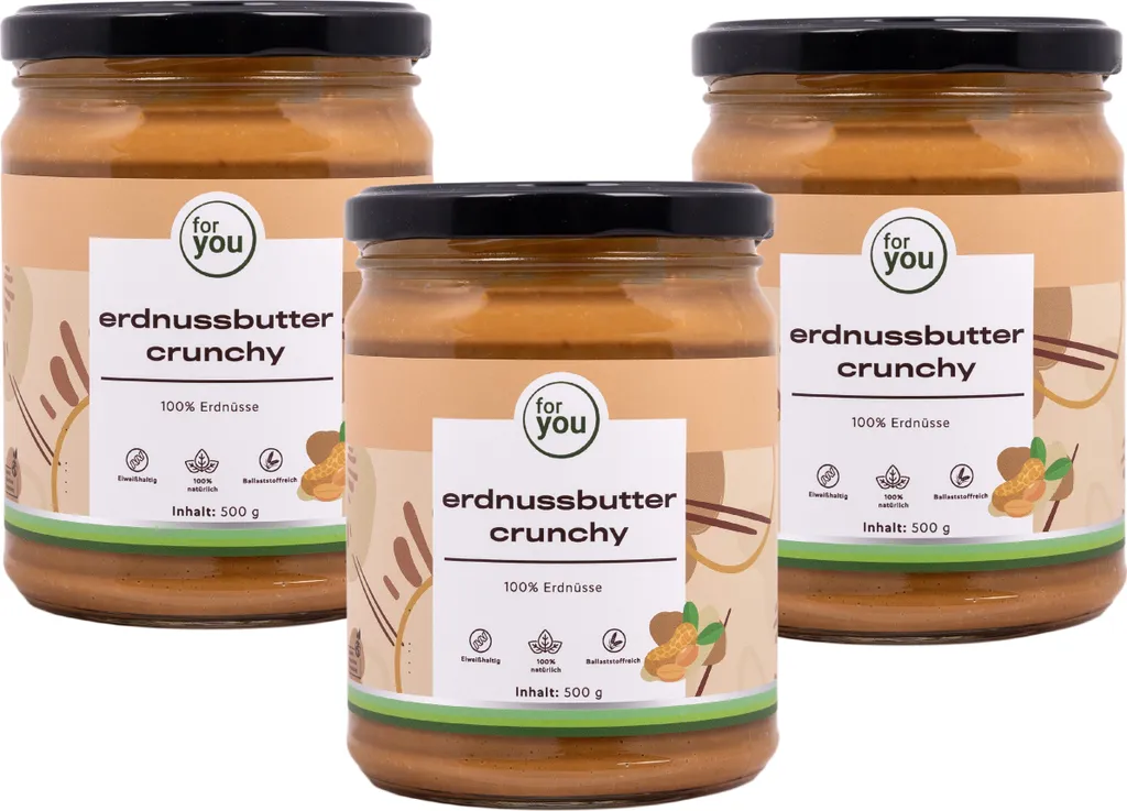 For You eHealth GmbH for you Peanut butter three pack