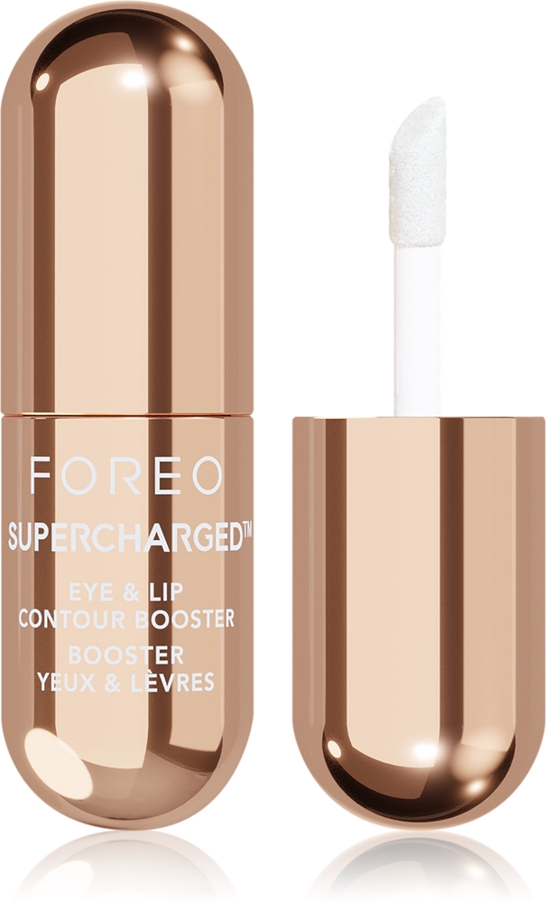 FOREO SUPERCHARGED Eye & Lip Contour Booster conductive serum to strengthen the eye and lip contours